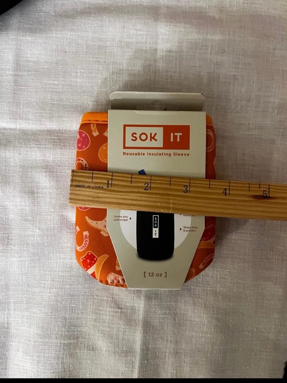 Sok It Western Insulated Beverage Sleeve